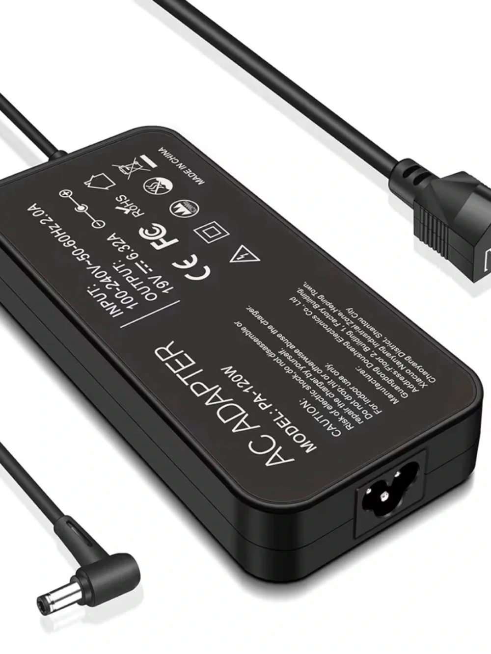 Universal Black AC Laptop Power Adapter Charger asus